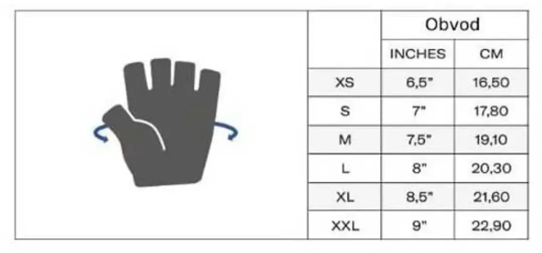 Santini Tact Korte Handschoenen Avio - XL