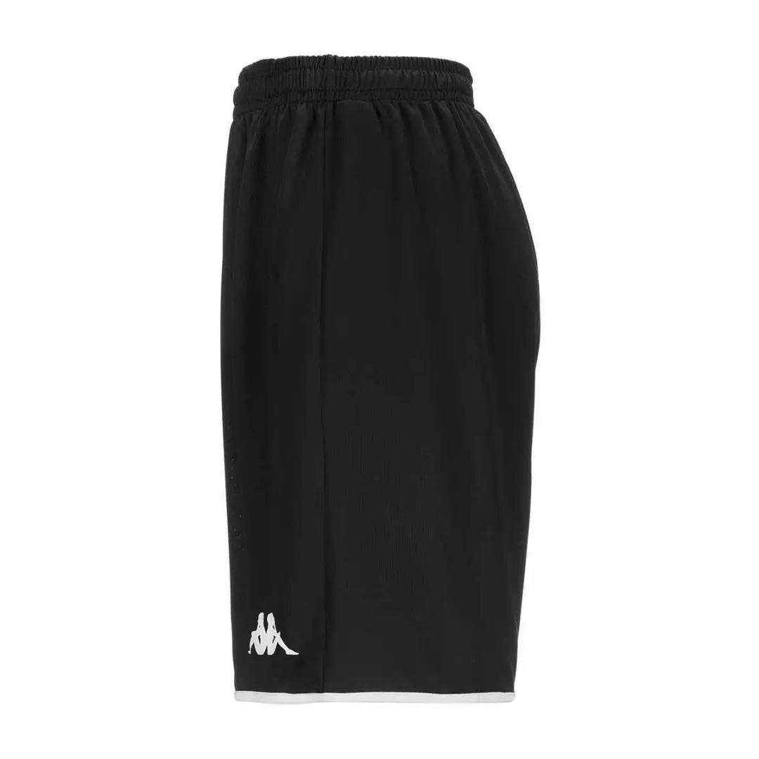 Kappa Dumpo Korte Broek M - Zwart/Wit - afbeelding 2 van 3