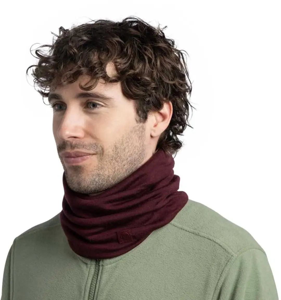 Buff Merino Heavyweight Nekwarmer - Paars - afbeelding 4 van 6