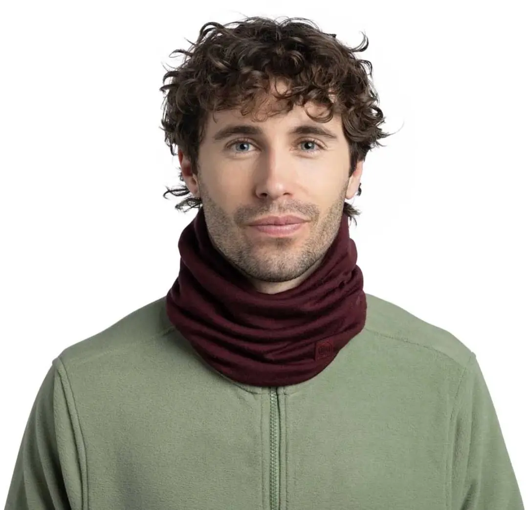 Buff Merino Heavyweight Nekwarmer - Paars - afbeelding 3 van 6