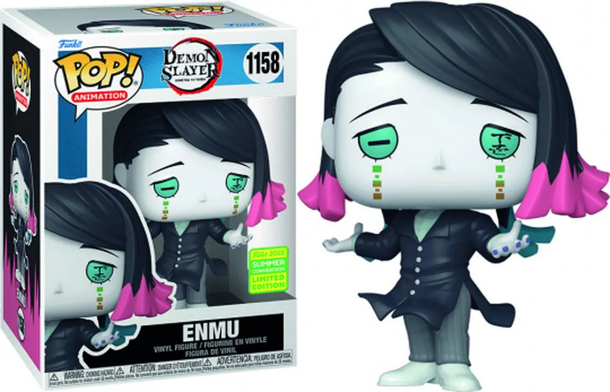 Funko Pop! Demon Slayer Enmu #1158 - Zwart