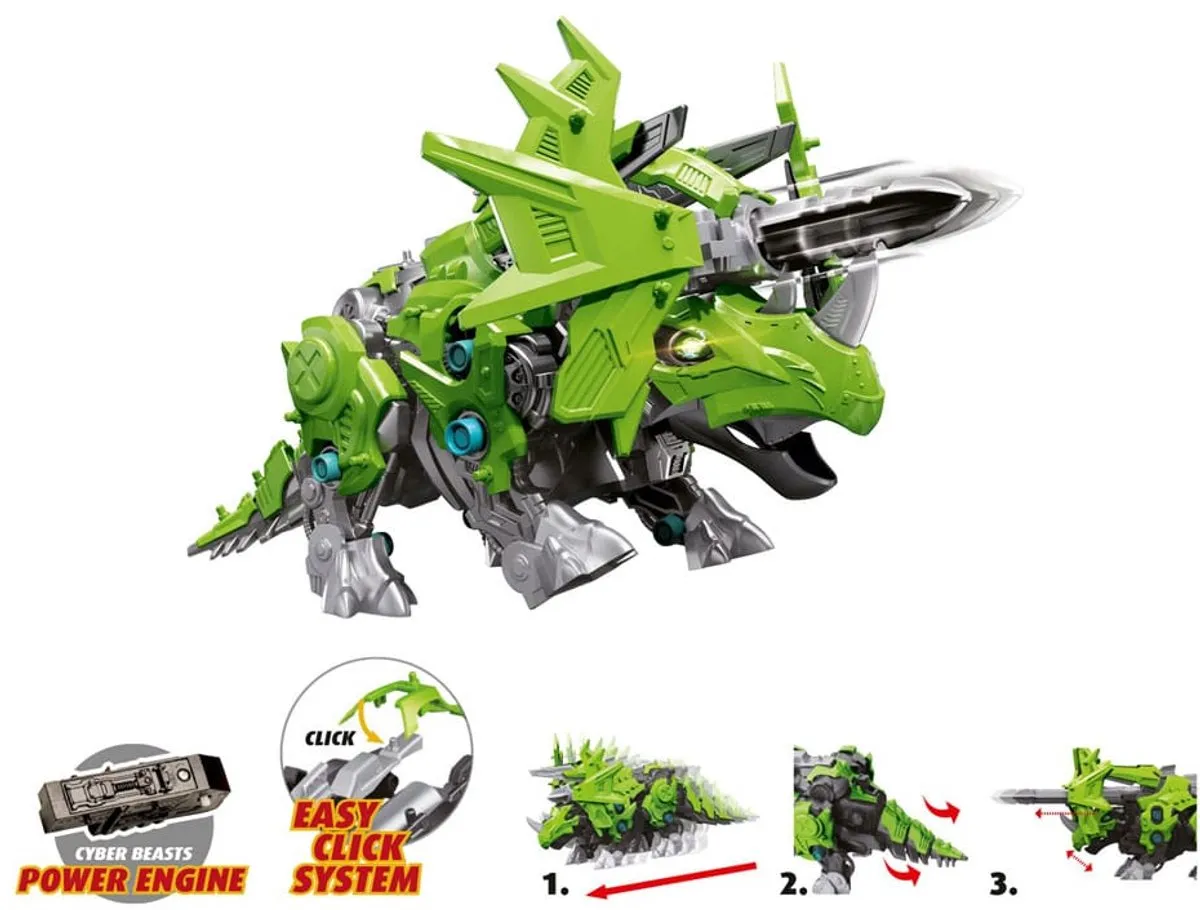 Revell CyberBeasts TerraTops Modelbouwpakket 1:35 - 67 Onderdelen - Multi