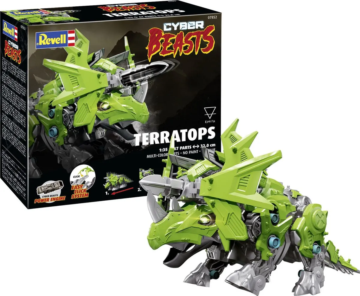 Revell CyberBeasts TerraTops Modelbouwpakket 1:35