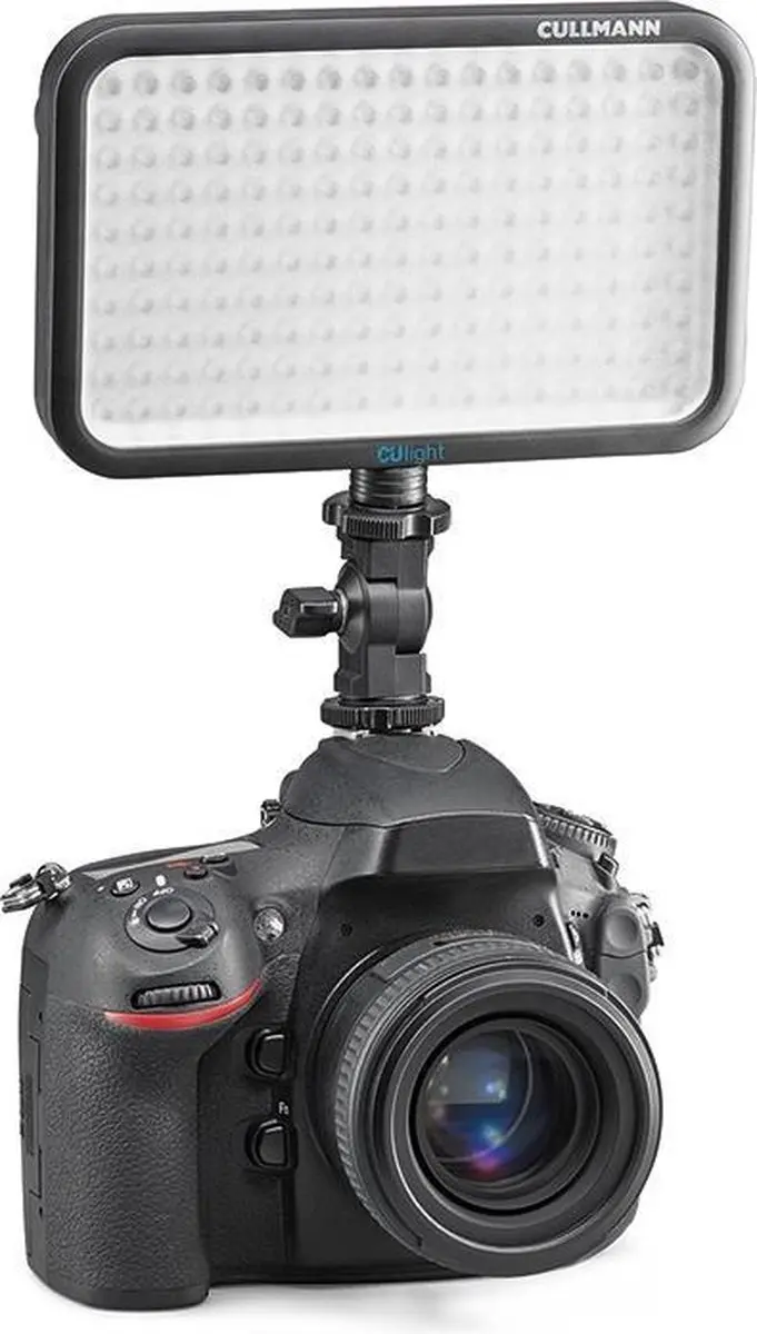 Cullmann CUlight V 390DL LED Videolicht - 5600K - Zwart