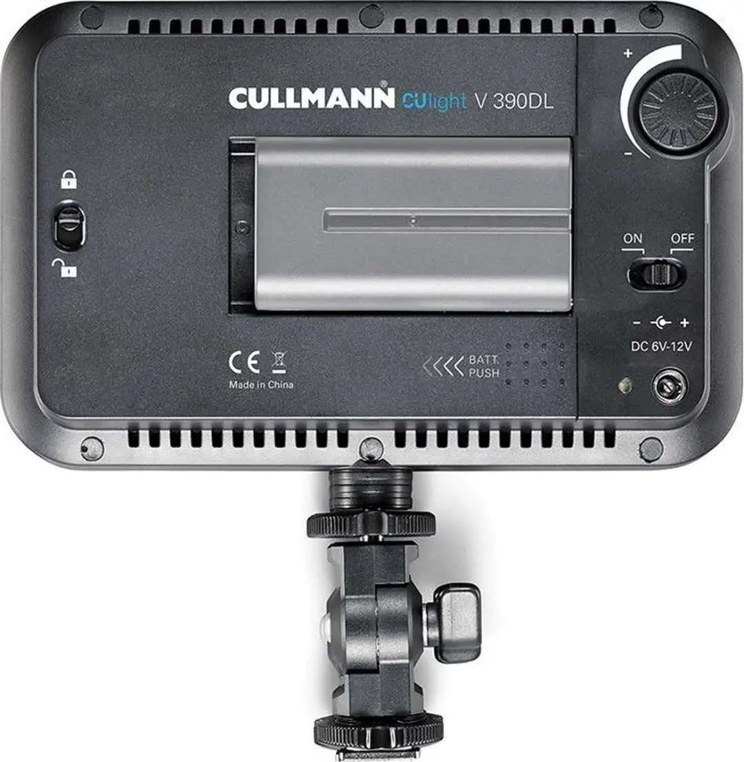 Cullmann CUlight V 390DL LED Videolicht - 5600K - Zwart