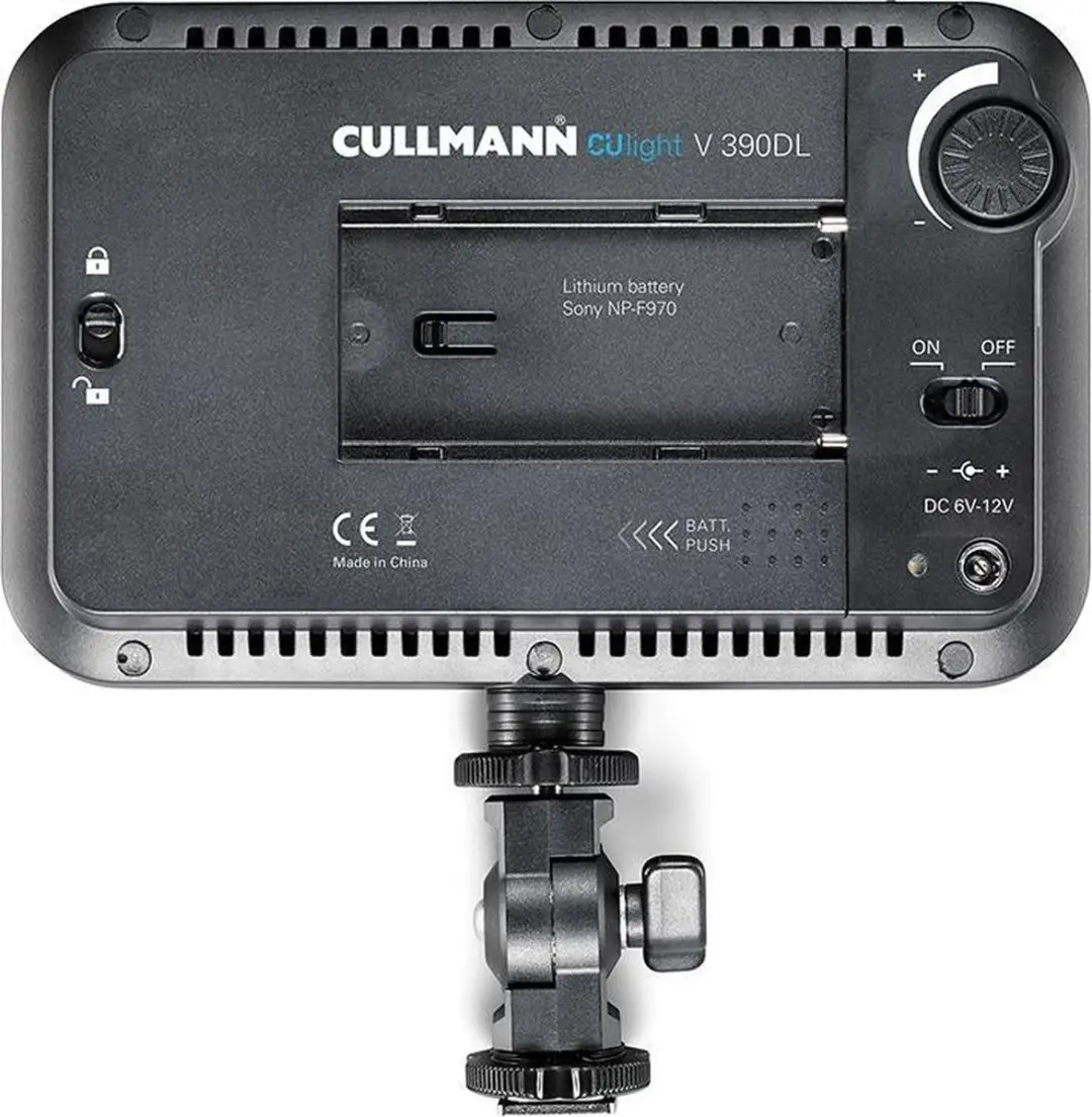 Cullmann CUlight V 390DL LED Videolicht - 5600K - Zwart