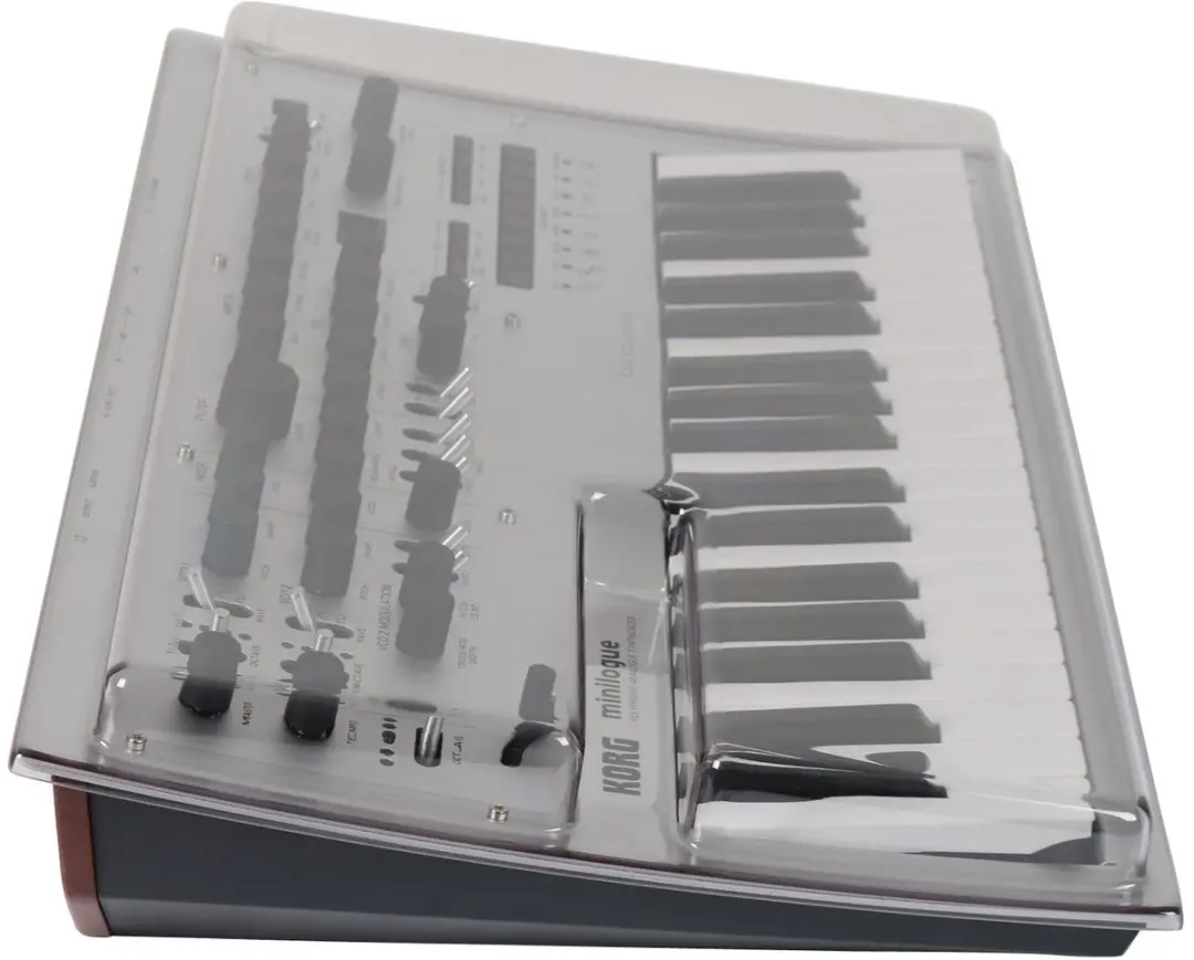Decksaver Korg Minilogue Cover - Transparent - afbeelding 6 van 6