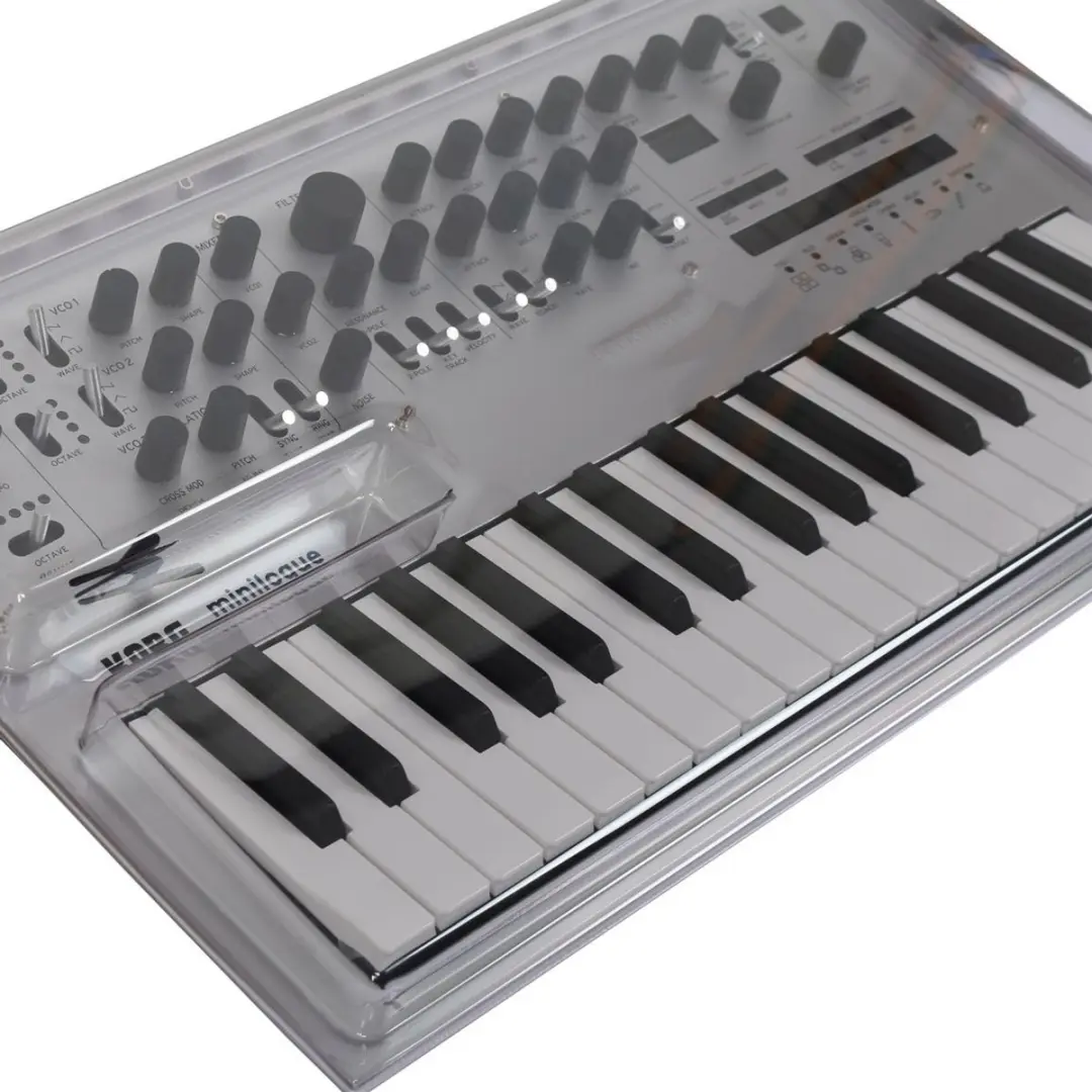 Decksaver Korg Minilogue Cover - Transparent - afbeelding 2 van 6