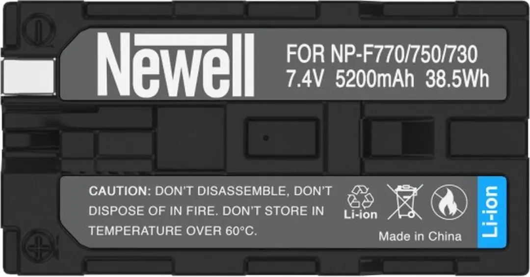 Newell DUAL-Channel Charger Set en 1x NP-F770 Accu