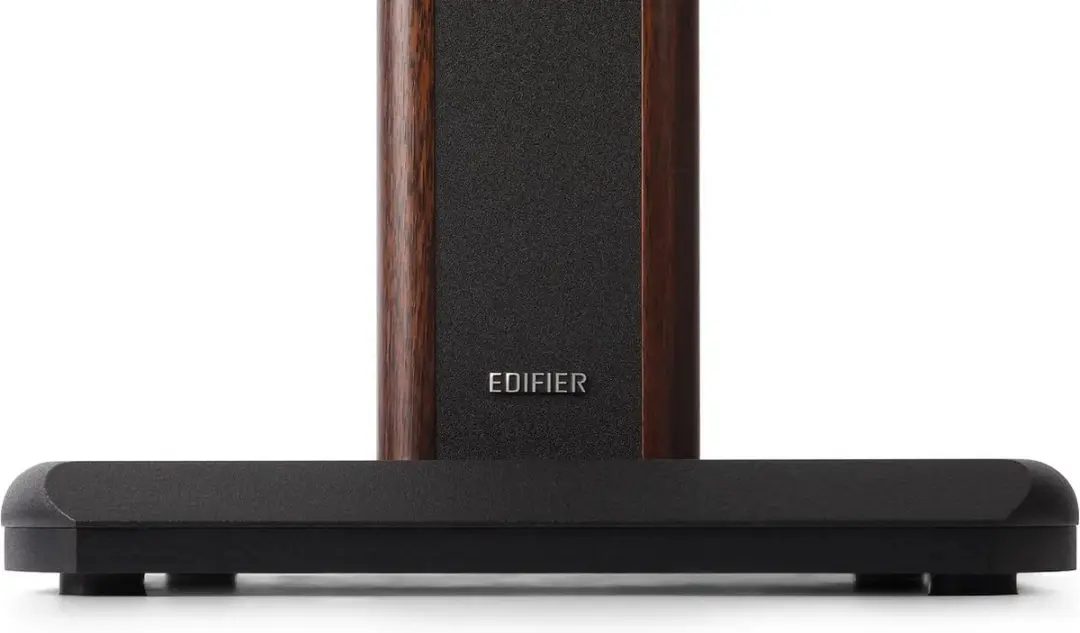 Edifier SS03 Speaker Stands - Zwart/Bruin Paar - afbeelding 6 van 6