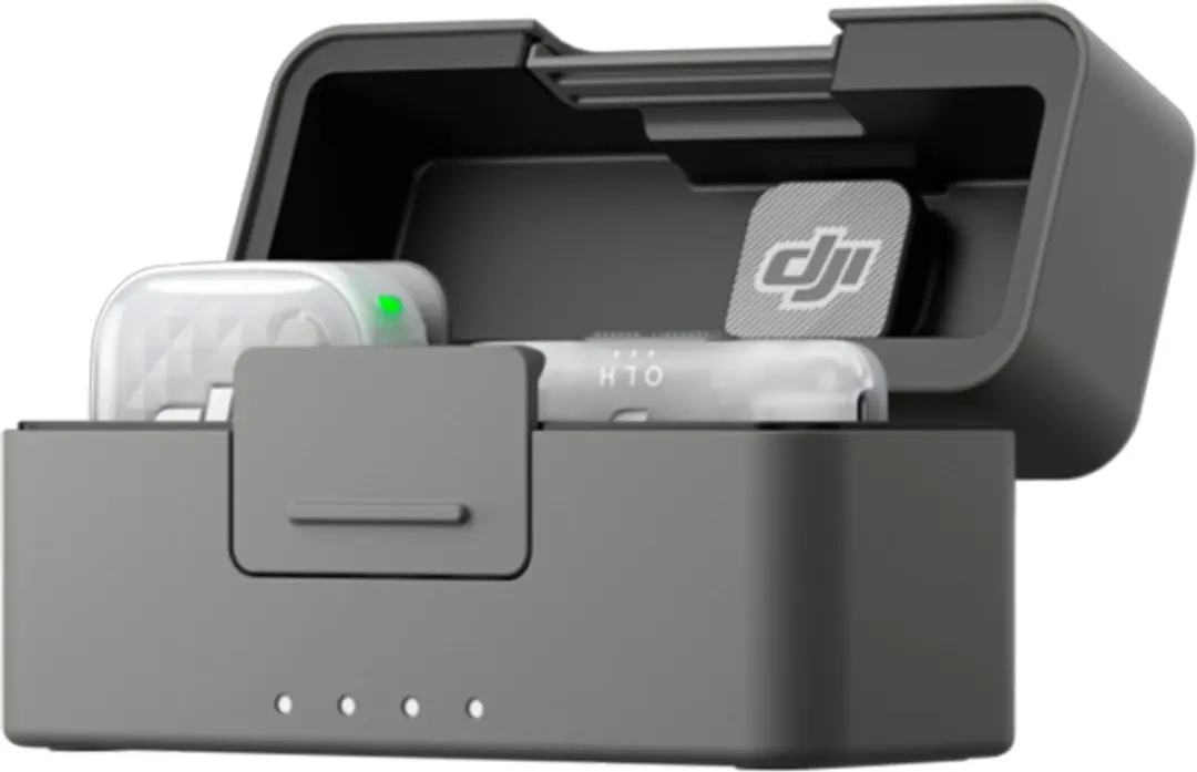 DJI Mic Mini 2S - 2 Zenders + Ontvanger + Oplader - Zwart - afbeelding 2 van 5