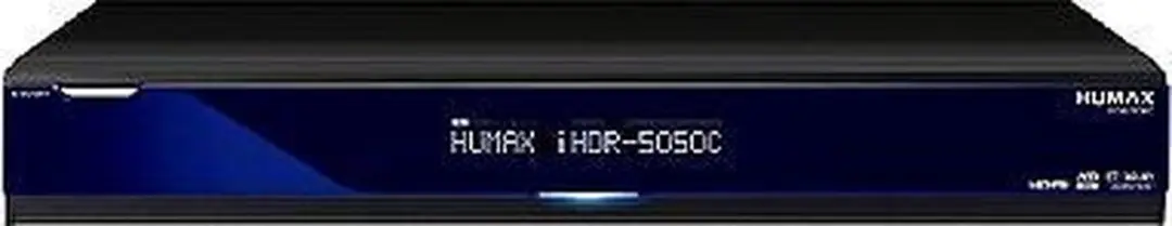 Humax IHDR-5200C TV set-top box Zwart.