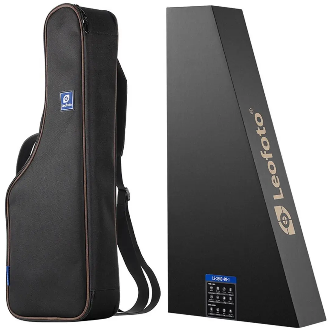 LeoFoto LS-365C Carbon Ranger Statief - PG-1 Schommelkop - Multicolor