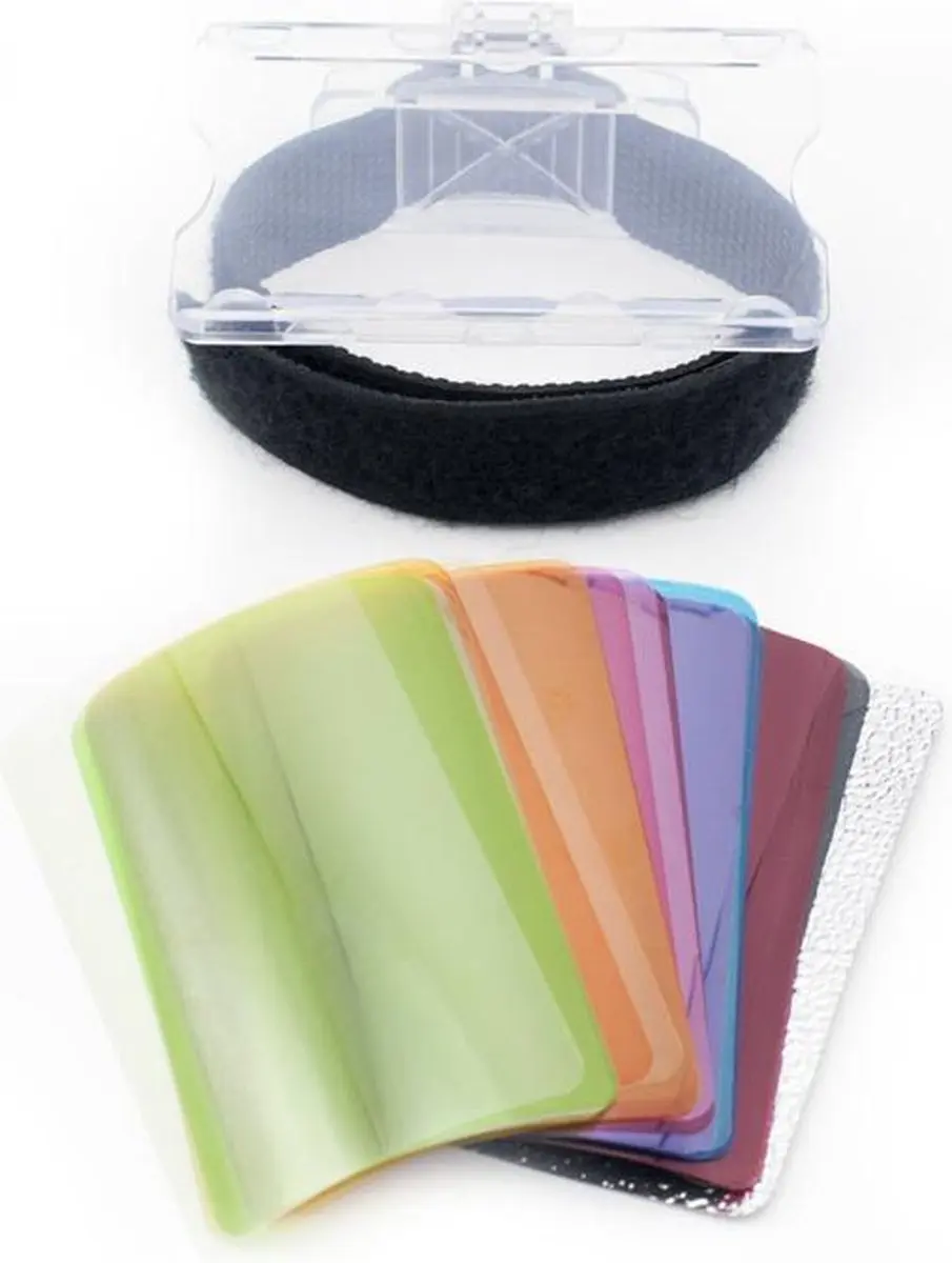 Caruba Speedlite Color Gel Kit - Meerdere kleuren
