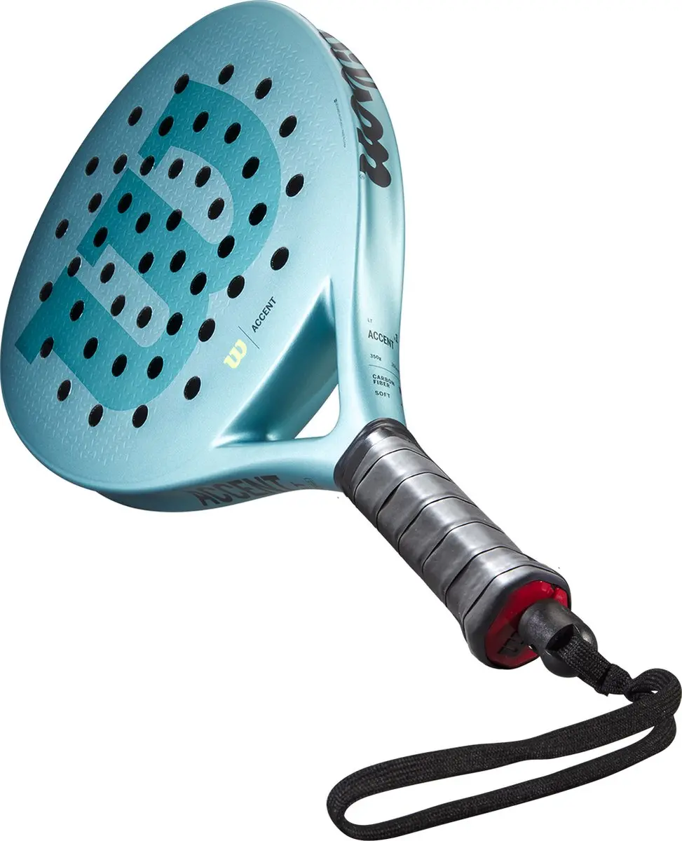 Wilson Padelracket Accent LT Padel 2 - Blauw - afbeelding 6 van 6