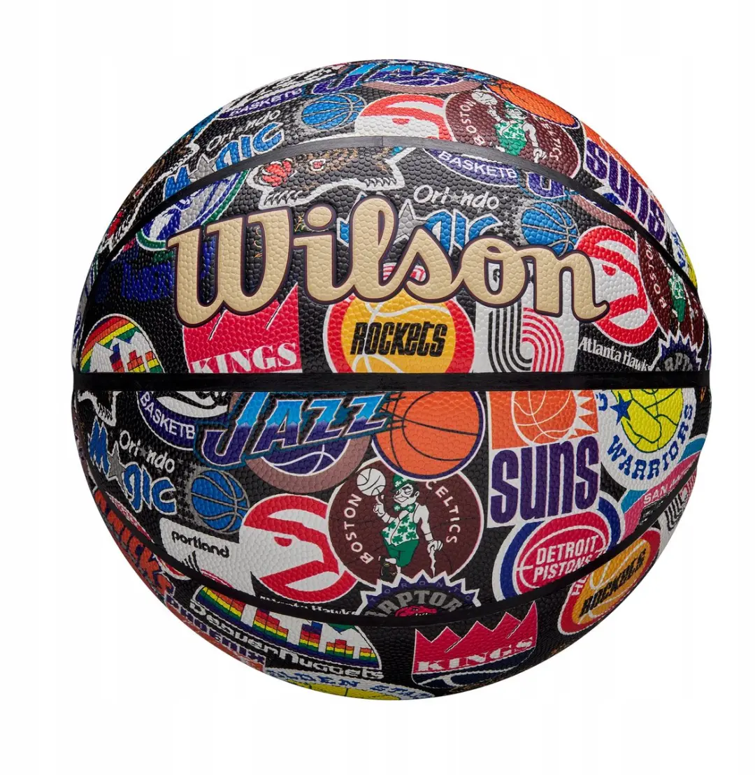 Wilson NBA All Teams Retro Basketbal Maat 7