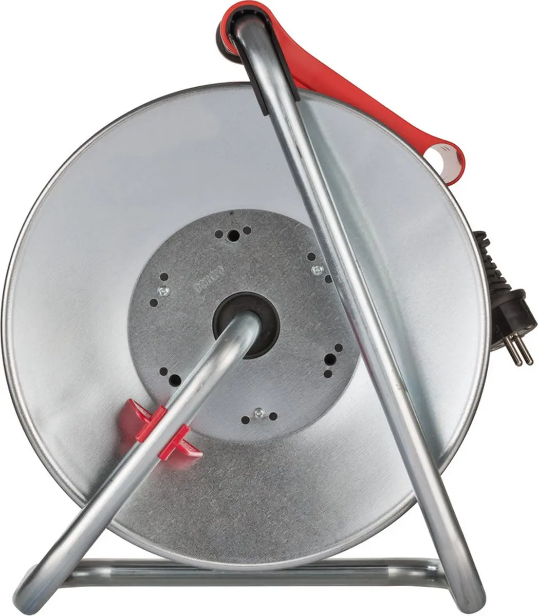 Brennenstuhl Garant S IP44 Kabelhaspel 50m - 3 Stopcontacten - Zwart