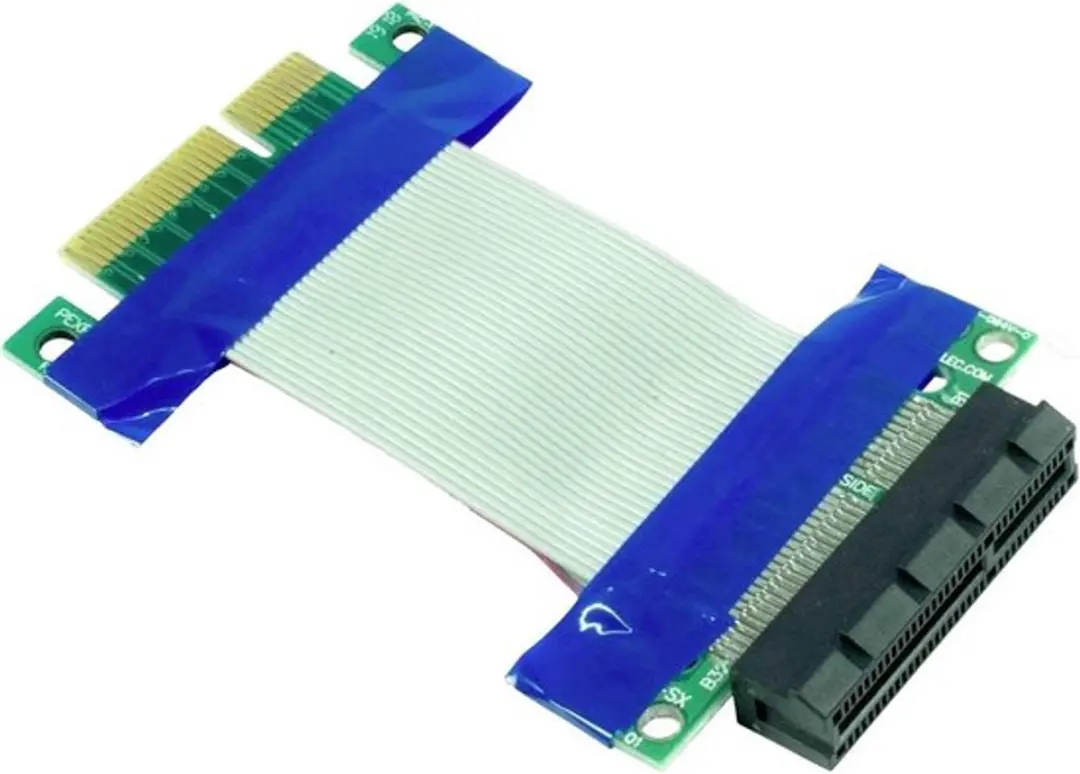 Intertech PCIe x4 Riser-kabel 5cm