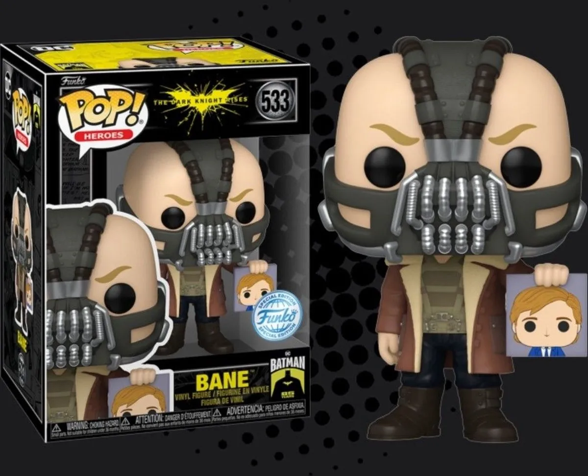 Funko Pop! Heroes The Dark Knight Rises Bane #533 - Zwart - afbeelding 2 van 2