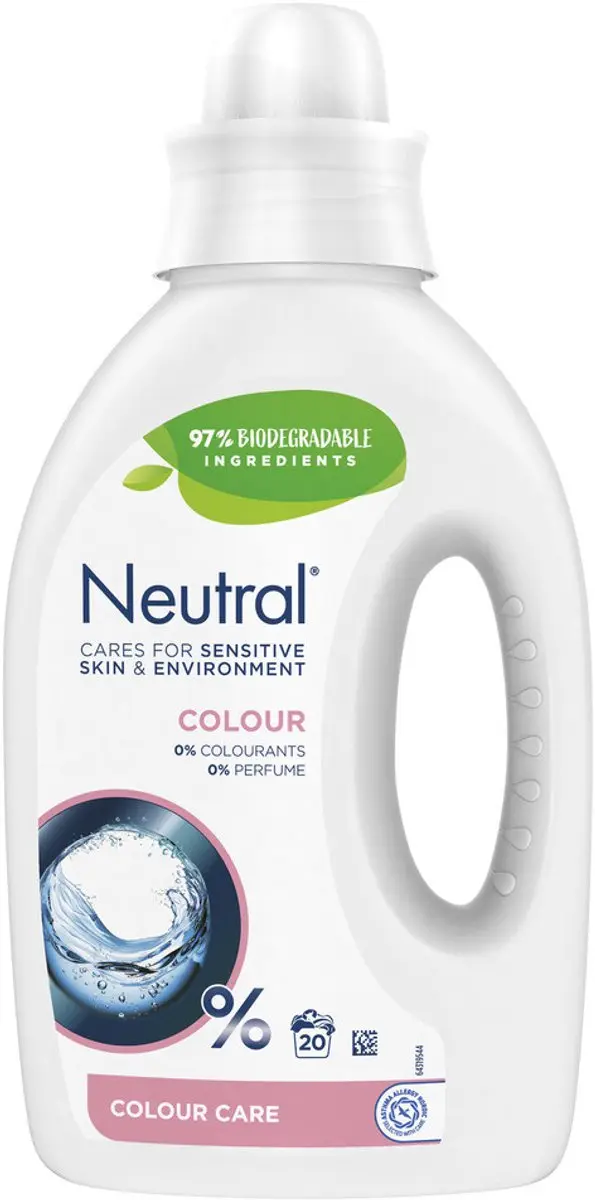 Neutral Kleur Wasmiddel 1L - 20 Wasbeurten