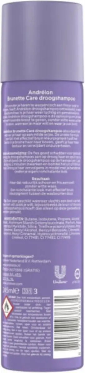 Andrélon Droogshampoo Brunette Care 245ml