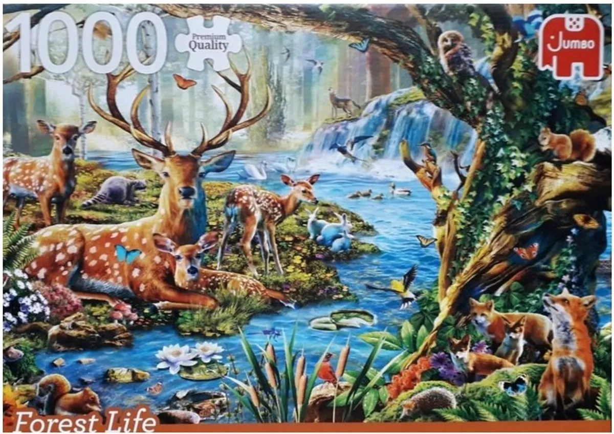 Jumbo Forest Life Puzzel 1000 Stukjes