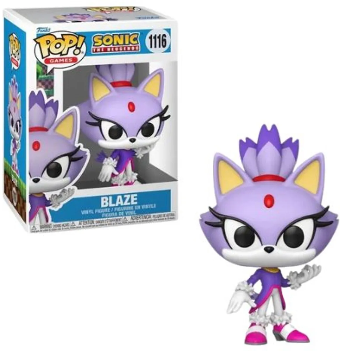 Funko Pop! Sonic The Hedgehog Blaze 1116 Vinylfiguur