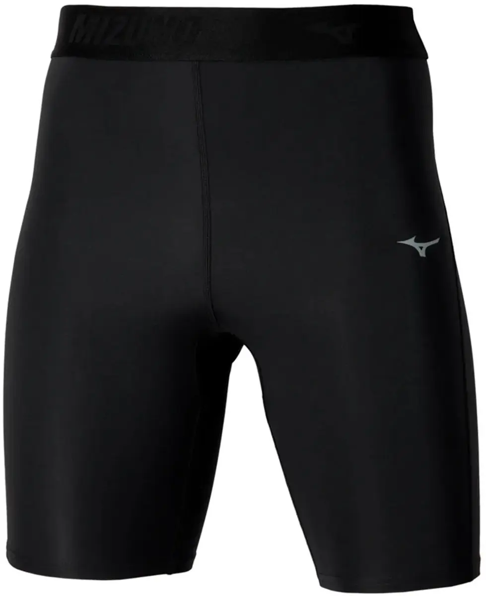 Mizuno Core Impulse Korte Leggings XL - Zwart