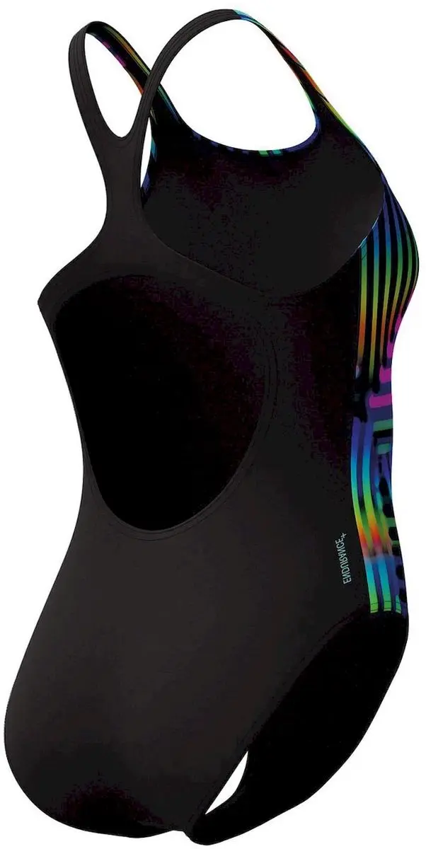 Speedo eco+ Dig Printed Medalist Wedstrijdbadpak Dames