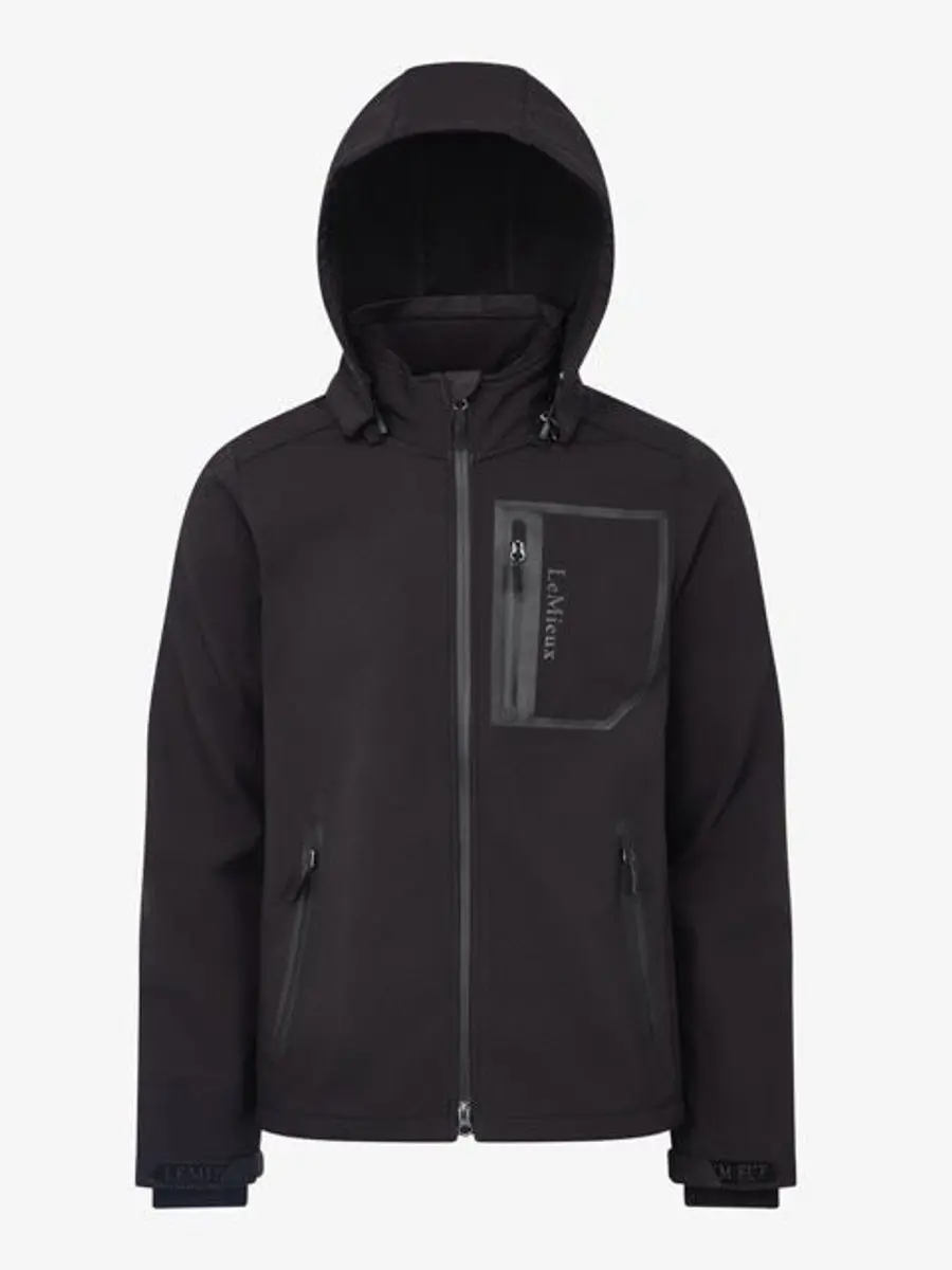 LeMieux Mens Softshell Jacket Zwart