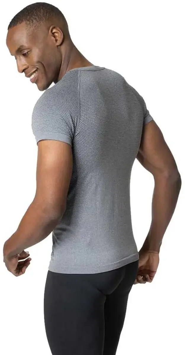 ODLO Active Performance Light Base Layer Shirt Heren S - Grijs - afbeelding 2 van 6