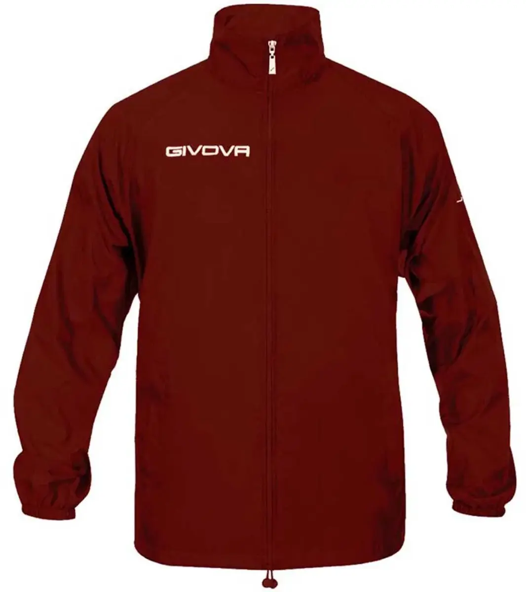 Givova Rain Basico Jas - 3XL - Rood - afbeelding 2 van 4