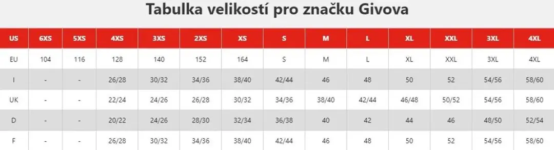 Givova Rain Basico Jas - 3XL - Rood - afbeelding 4 van 4