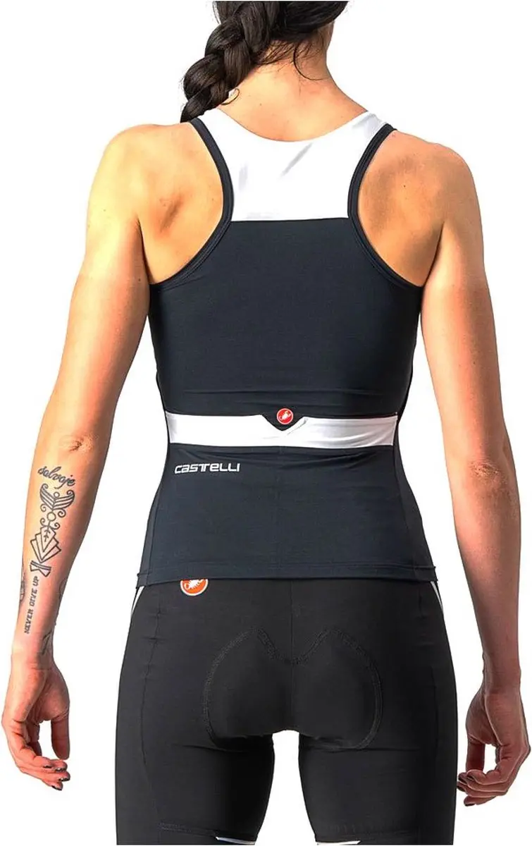 Castelli Solaris Skylight Pop Black Fietsshirt Dames - S - Zwart