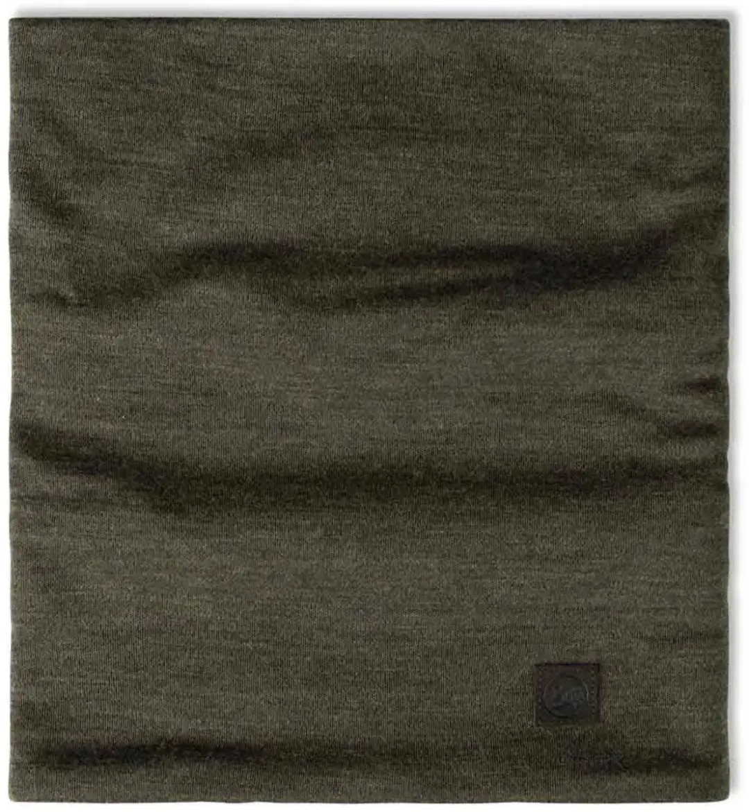 Buff Merino Heavyweight Nekwarmer - Groen - afbeelding 2 van 4