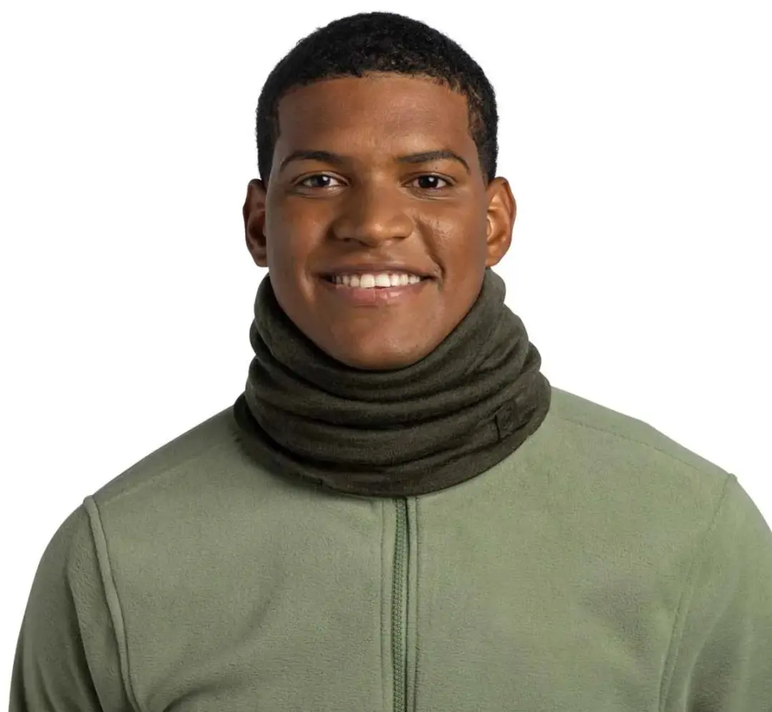 Buff Merino Heavyweight Nekwarmer - Groen - afbeelding 3 van 4