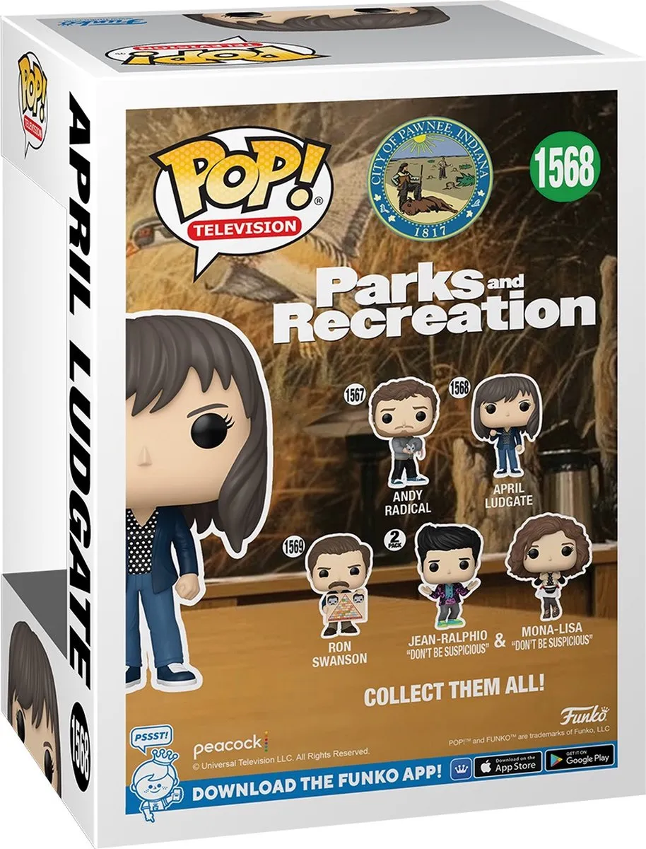 Funko Pop! Parks and Recreation April Ludgate - 15th Anniversary - Veelkleurig
