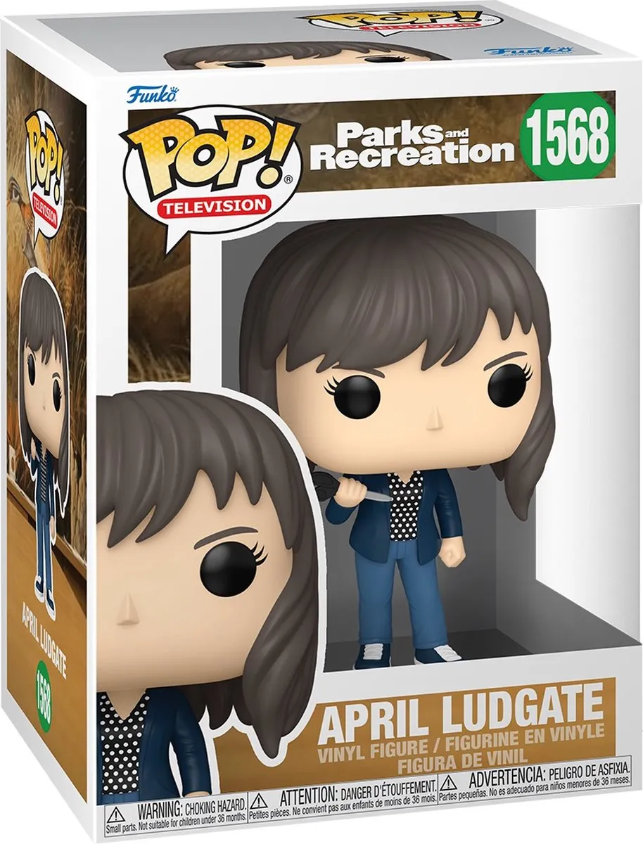 Funko Pop! Parks and Recreation April Ludgate - 15th Anniversary - Veelkleurig