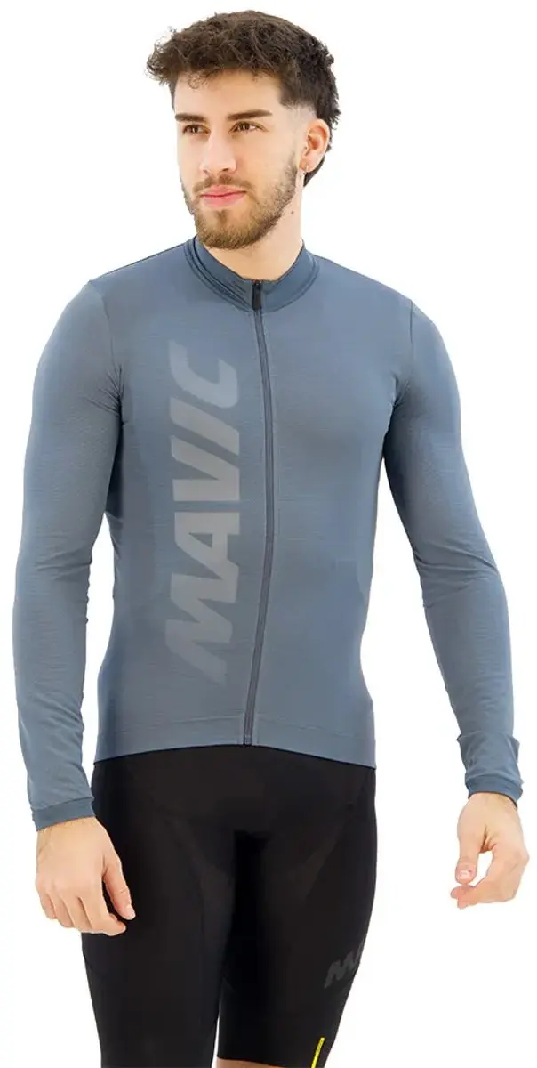 Mavic Aksium Trui Met Lange Mouwen Blauw M Man