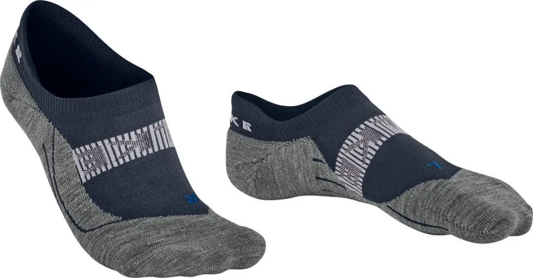 Falke RU4 Endurance Cool Invisible Hardloopsokken - Maat 44-45 - Blauw