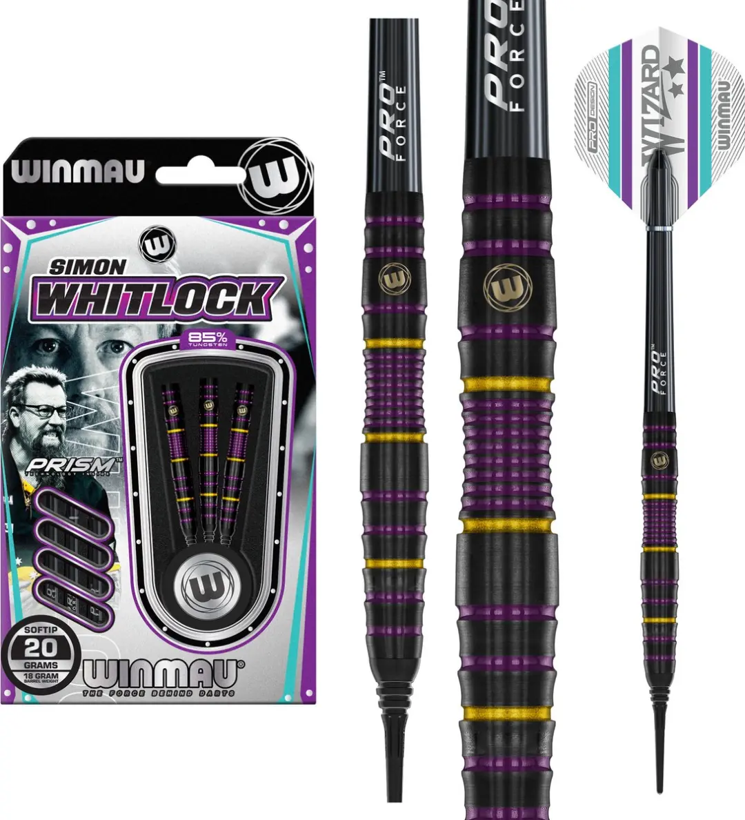 Winmau Simon Whitlock 85% Soft Tip