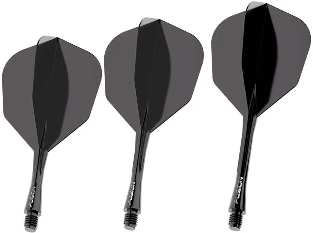 Winmau Fusion Solid Black NO6