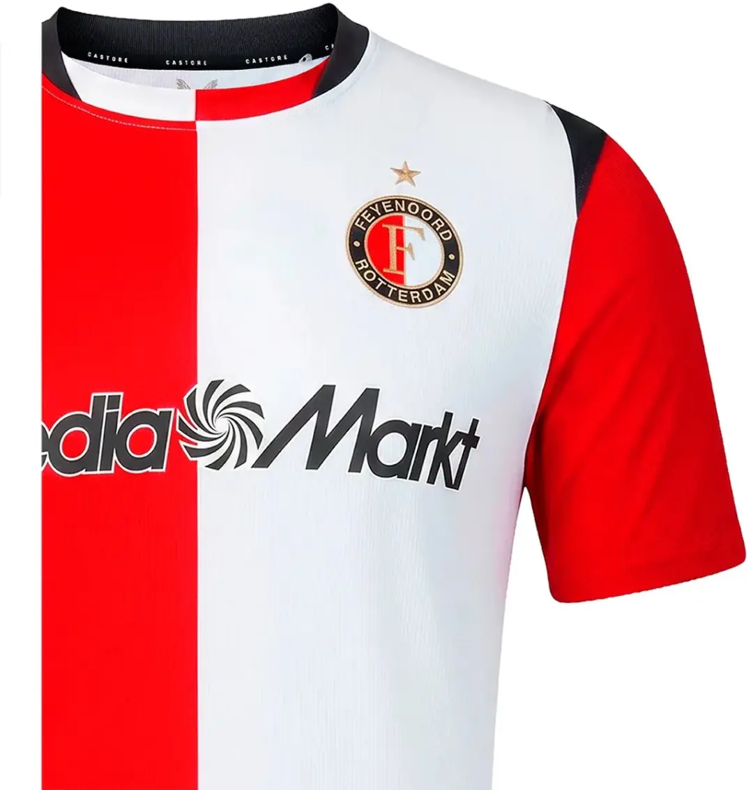 Castore Feyenoord 26/27 Thuis T-shirt - Rood - XL - afbeelding 4 van 4