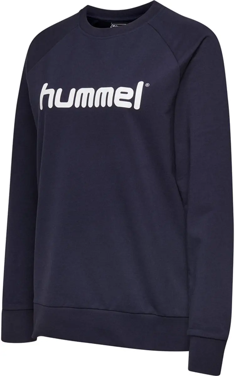 Hummel Go Cotton Logo Sweat Dames navy XS - afbeelding 6 van 6