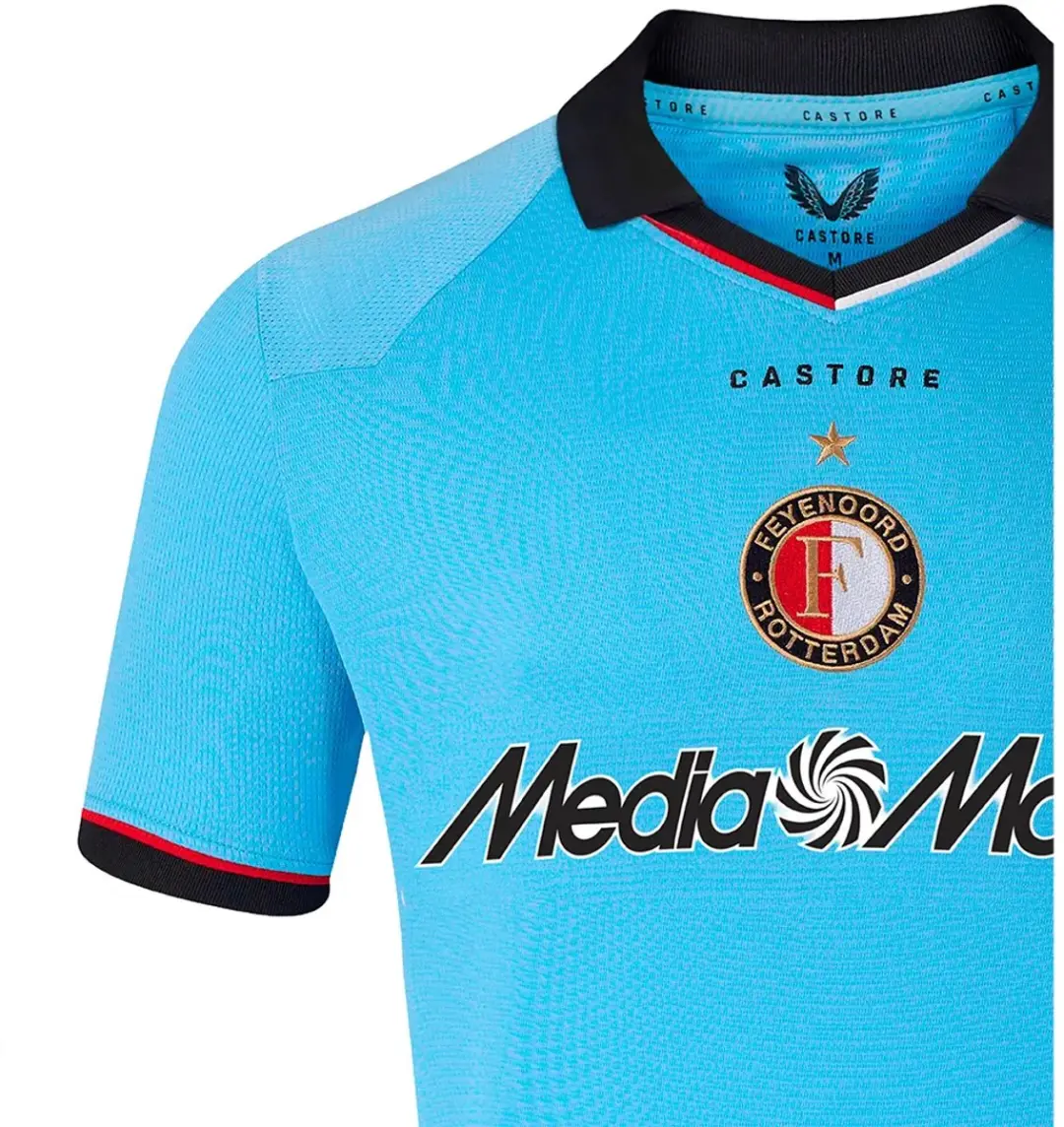 Castore Feyenoord 26/27 T-shirt - Blauw - L - afbeelding 4 van 4
