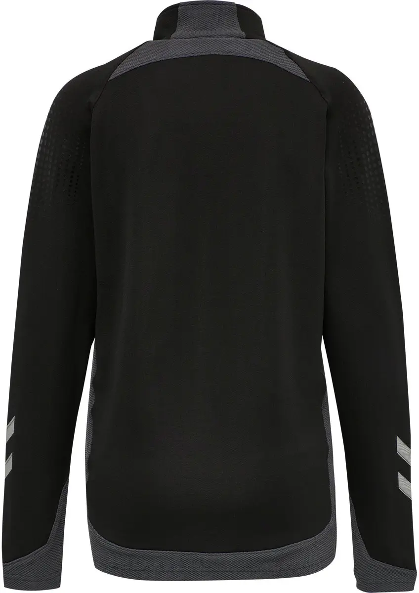 Hummel Lead Women Poly Zip Jacket - Dames Trainingsjack XL - Zwart - afbeelding 2 van 6