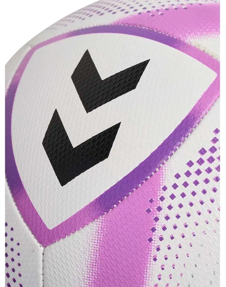 Hummel Hmlaerofly Light 290 Voetbal 3 - Wit/Paars - afbeelding 6 van 6