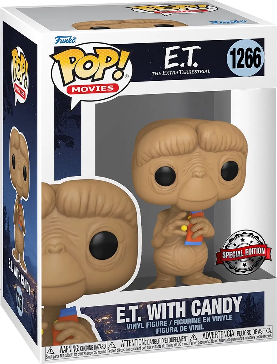 Funko E.T. POP! & T-shirt Set MPN 65082 - Zwart - afbeelding 3 van 6