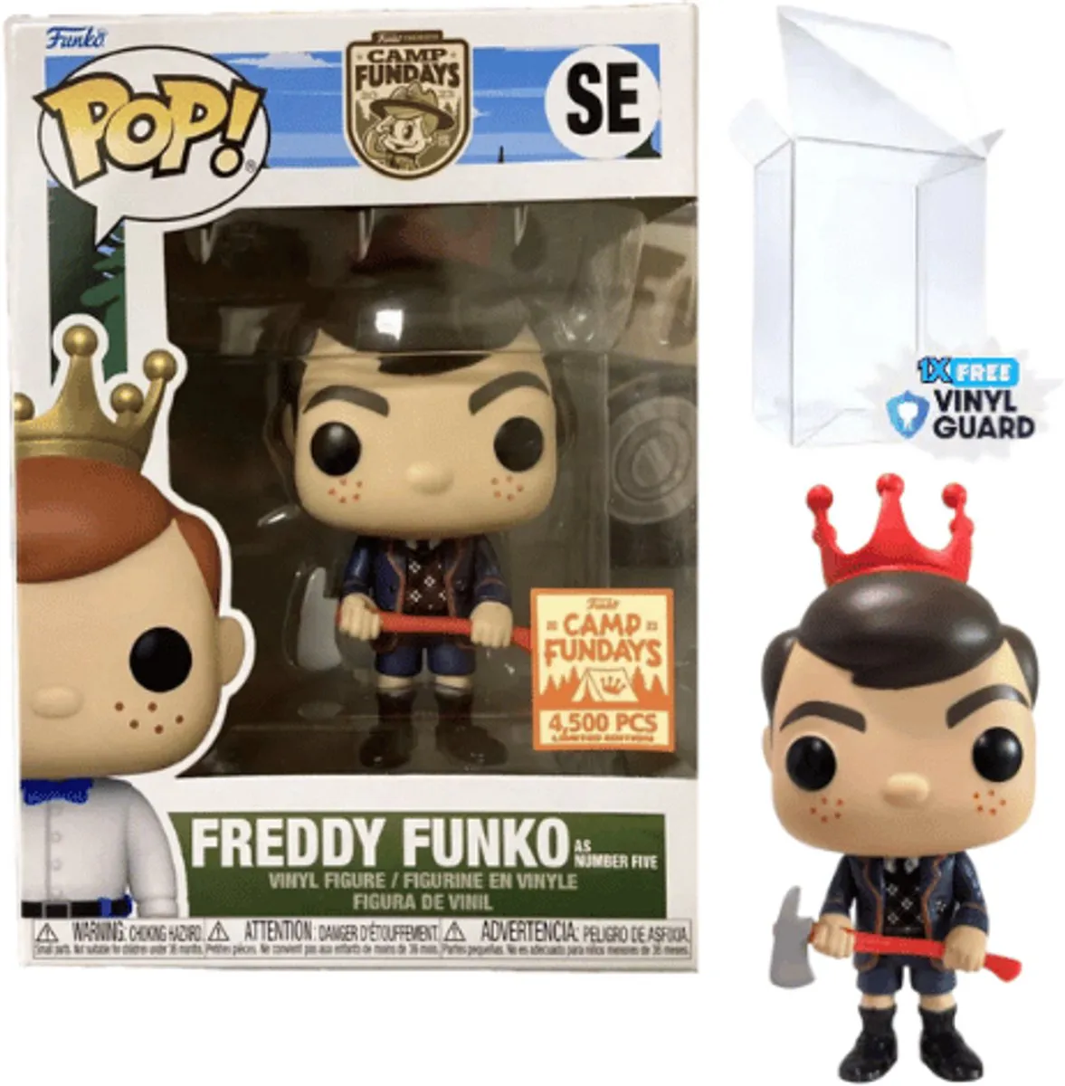 Funko Pop! The Umbrella Academy Number Five Camp Fundays - Freddy Funko - 4500 Stuks