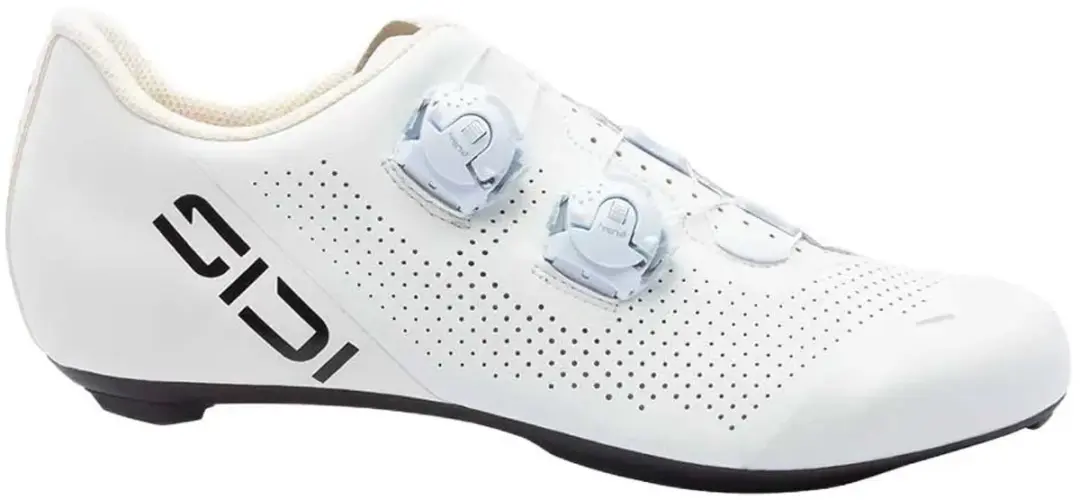 Sidi Ergo 6 Wegfietsschoenen - Carbon Zool - Firmor - Wit 43